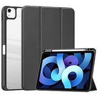 Tablette Coque Couverture Pour Samsung Galaxy Tab A8 Clapet Magnétique Réveil / veille automatique intelligent Couleur Pleine Acrylique Plastique Silicone miniinthebox