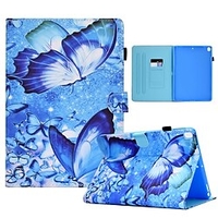 Tablette Coque Couverture Pour Samsung Galaxy Tab S8 S7 A8 A7 Lite S6 Lite Porte Carte Avec Support Clapet Graphic TPU faux cuir miniinthebox
