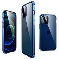 téléphone Coque Pour Apple Adsorption Magnétique Aimantée iPhone 14 Pro Max 13 12 11 Pro Max Mini X XR XS 8 7 Plus Protection complète du corps Protecteur d