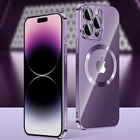 téléphone Coque Pour Apple Adsorption Magnétique Aimantée iPhone 14 Pro Max iPhone 14 Plus Protecteur d