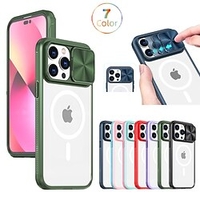 téléphone Coque Pour Apple Adsorption Magnétique Aimantée iPhone 14 Pro Max Plus 13 12 11 Mini X XR XS 8 7 Avec Ouverture Magnétique Protection complète du corps Couleur Pleine TPU PC miniinthebox