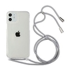 téléphone Coque Pour Apple Antichoc Brassard iPhone 14 Pro Max 13 12 11 Pro Max Mini X XR XS 8 7 Plus Transparente avec bandoulière amovible Antichoc Carreau vernisé TPU miniinthebox