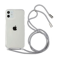 téléphone Coque Pour Apple Antichoc Brassard iPhone 14 Pro Max 13 12 11 Pro Max Mini X XR XS 8 7 Plus Transparente avec bandoulière amovible Antichoc Carreau vernisé TPU miniinthebox