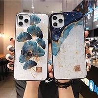 téléphone Coque Pour Apple Coque Arriere iPhone 12 Pro Max 11 SE 2020 X XR XS Max 8 7 6 Antichoc Etanche à la Poussière Motif Formes Géométriques TPU miniinthebox