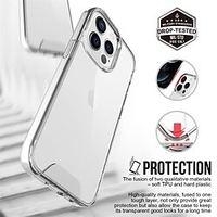téléphone Coque Pour Apple Coque Arriere iPhone 13 12 11 Pro Max X XR XS Max 8 7 Plus Imperméable Antichoc Clair Transparente TPU miniinthebox