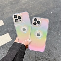 téléphone Coque Pour Apple Coque Arriere iPhone 13 12 11 Pro Max X XR XS Max Coque Anti-Chocs Bords doux Non jaunissant Dégradé de Couleur Brillant TPU PC miniinthebox