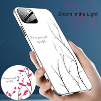téléphone Coque Pour Apple Coque Arriere iPhone 13 12 Pro Max Coque Anti-Chocs Double Face Bords doux Couleur Pleine Verre Trempé miniinthebox