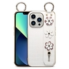téléphone Coque Pour Apple Coque Arriere iPhone 13 12 Pro Max Mini Portable Plaqué Antichoc Couleur Pleine Formes Géométriques Fleur faux cuir miniinthebox