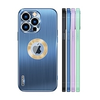 téléphone Coque Pour Apple Coque Arriere iPhone 13 12 Pro Max Portable Antichoc Couleur Pleine Alliage d