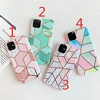 téléphone Coque Pour Apple Coque Arriere iPhone 13 iPhone 13 Pro iPhone 12 Pro Max 11 SE 2020 X XR XS Max 8 7 6 iPhone 13 Pro Max iPhone 13 Mini Plaqué IMD Motif Marbre TPU miniinthebox