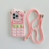 téléphone Coque Pour Apple Coque Arriere iPhone 13 Pro Max 12 11 SE 2022 X XR XS Max 8 7 Coque Anti-Chocs avec sangle de téléphone avec tour de cou réglable Dessin Animé 3D Silicone miniinthebox