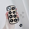 téléphone Coque Pour Apple Coque Arriere iPhone 13 Pro Max 12 11 SE 2022 X XR XS Max 8 7 Coque Anti-Chocs Etanche à la Poussière Bords doux Dessin Animé 3D Fleur Silicone miniinthebox