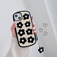 téléphone Coque Pour Apple Coque Arriere iPhone 13 Pro Max 12 11 SE 2022 X XR XS Max 8 7 Coque Anti-Chocs Etanche à la Poussière Bords doux Dessin Animé 3D Fleur Silicone miniinthebox