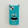 téléphone Coque Pour Apple Coque Arriere iPhone 13 Pro Max 12 11 SE 2022 X XR XS Max 8 7 Coque Anti-Chocs Etanche à la Poussière Bords doux Dessin Animé 3D Silicone miniinthebox