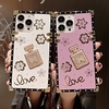 téléphone Coque Pour Apple Coque Arriere iPhone 13 Pro Max 12 11 SE 2022 X XR XS Max 8 7 Coque Anti-Chocs Strass Antichoc Fleur Cristal Diamant TPU PC miniinthebox