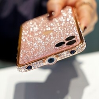 téléphone Coque Pour Apple Coque Arriere iPhone 13 Pro Max 12 11 SE 2022 X XR XS Max 8 7 Strass Brillant Brillant TPU miniinthebox