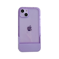 téléphone Coque Pour Apple Coque Arriere iPhone 13 Pro Max 12 11 SE 2022 X XR XS Max 8 7 Transparente Béquille Antichoc Couleur Pleine TPU PC miniinthebox