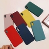 téléphone Coque Pour Apple Coque Arriere iPhone 13 Pro Max 12 Mini 11 X XR XS Max 8 7 Antichoc Couleur unie Flexible Gel de silice Silicone miniinthebox