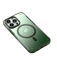 téléphone Coque Pour Apple Coque Arriere iPhone 13 Pro Max iPhone 13 iPhone 13 Pro Portable Compatible avec MagSafe Antichoc Transparente Couleur Pleine Plastique miniinthebox
