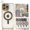 téléphone Coque Pour Apple Coque Arriere iPhone 14 13 12 11 Plus Pro Max Magnétique avec tour de cou réglable avec bandoulière amovible Transparente TPU ABS PC miniinthebox