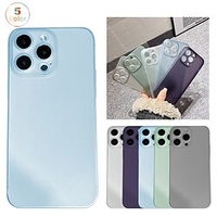 téléphone Coque Pour Apple Coque Arriere iPhone 14 13 12 Pro Max Plus Dépoli Protection complète du corps Etanche à la Poussière Transparente TPU miniinthebox