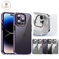 téléphone Coque Pour Apple Coque Arriere iPhone 14 13 Pro Max Plus Protection complète du corps Etanche à la Poussière Résistance aux chutes aux quatre coins Transparente TPU miniinthebox