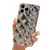 téléphone Coque Pour Apple Coque Arriere iPhone 14 Pro Max 13 12 11 Pro Max Mini X XR XS 8 7 Plus Portable Strass Plaqué Couleur Pleine Cristal Diamant TPU miniinthebox
