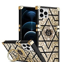 téléphone Coque Pour Apple Coque Arriere iPhone 14 Pro Max Plus 13 12 11 Mini X XR XS 8 7 Plaqué Anneau de Maintien Protection complète du corps Rétro Acrylique miniinthebox