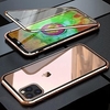 téléphone Coque Pour Apple Coque Intégrale Adsorption Magnétique Aimantée iPhone 13 Pro Max 12 11 Mini SE 2022 X XR XS Max 8 7 Plus Clapet Transparente Magnétique Transparente Verre Trempé Métal miniinthebox