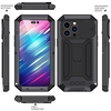 téléphone Coque Pour Apple Coque Intégrale iPhone 14 13 Pro Max Plus Avec Ouverture Etanche à la Poussière Anti-rayures Formes Géométriques Plastique Gel de silice Métal miniinthebox
