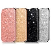 téléphone Coque Pour Apple Coque Intégrale iPhone 14 Pro Max 14 Plus 13 12 11 Pro Max Mini X XR XS Anneau de Maintien Brillant Etanche à la Poussière Brillant TPU faux cuir miniinthebox