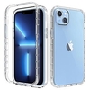 téléphone Coque Pour Apple Coque Intégrale iPhone 14 Pro Max Plus 13 12 11 Mini X XR XS 8 7 Coque Anti-Chocs Transparente Bords doux Couleur Pleine PC miniinthebox