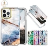 téléphone Coque Pour Apple Coque Intégrale iPhone 14 Pro Max Plus 13 12 11 Mini X XR XS 8 7 et protecteur d