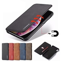 téléphone Coque Pour Apple Coque Intégrale Étui en cuir Wallet iPhone 14 Pro Max Plus 13 12 11 Mini X XR XS 8 7 Portefeuille Porte Carte Avec Support Couleur Pleine PC faux cuir miniinthebox