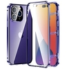téléphone Coque Pour Apple Coque Intégrale Étui transparent iPhone 14 Pro Max Transparente Protection complète du corps Antichoc Transparente Couleur Pleine Alliage d
