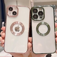 téléphone Coque Pour Apple Étui transparent iPhone 14 Pro Max 13 12 11 Pro Max Mini X XR XS 8 7 Plus Coque Anti-Chocs Plaqué Mode Transparente TPU miniinthebox
