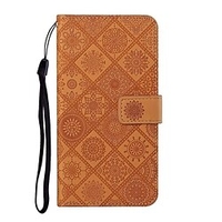 téléphone Coque Pour Apple Wallet iPhone 13 Pro Max 12 11 SE 2022 X XR XS Max 8 7 Portefeuille avec dragonne Emplacements pour porte-cartes Couleur Pleine faux cuir miniinthebox