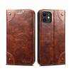 téléphone Coque Pour Apple Wallet iPhone 13 Pro Max 12 11 SE 2022 X XR XS Max 8 7 Portefeuille Avec Support Emplacements pour porte-cartes Couleur Pleine faux cuir miniinthebox