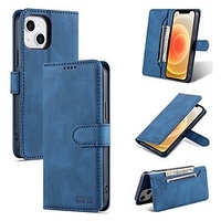 téléphone Coque Pour Apple Wallet iPhone 13 Pro Max 12 Mini 11 X XR XS Max 8 7 Portefeuille Porte Carte Avec Support Couleur Pleine faux cuir miniinthebox