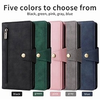 téléphone Coque Pour Apple Wallet iPhone 14 Pro Max Plus 13 12 11 Mini X XR XS 8 7 Coque Anti-Chocs Portefeuille Magnétique Couleur Pleine faux cuir miniinthebox