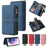 téléphone Coque Pour Google Wallet Pixel 7 Pixel 7 Pro Pixel 6 Pixel 6 Pro Coque Anti-Chocs Protection complète du corps Etanche à la Poussière Couleur Pleine TPU faux cuir miniinthebox