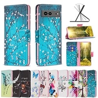 téléphone Coque Pour Google Wallet Pixel 7 Pro Pixel 6 Emplacements pour porte-cartes Flip magnétique Béquille Graphic TPU faux cuir miniinthebox