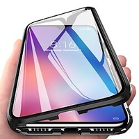 téléphone Coque Pour Huawei Coque Intégrale Nova 8 Pro Nova 8 P40 P20 P20 Pro P20 lite P30 P30 Pro P30 Lite HUAWEI P50 Transparente Magnétique Double Face Couleur Pleine Verre Trempé Métal miniinthebox