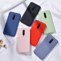 téléphone Coque Pour OnePlus Coque Arriere Silicone OnePlus7 7T Pro OnePlus 8 Dépoli Antichoc Couleur Pleine Silicone miniinthebox