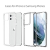 téléphone Coque Pour Samsung Apple Coque Arriere iPhone 13 Pro Max 12 Mini 11 X XR XS Max 8 7 Transparente Clair Antichoc Transparente TPU miniinthebox