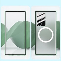 téléphone Coque Pour Samsung Galaxy Adsorption Magnétique Aimantée S22 Ultra Protecteur d