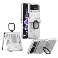 téléphone Coque Pour Samsung Galaxy Antichoc Z Flip 3 Anneau de Maintien Magnétique Protecteur d