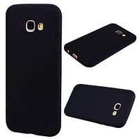 téléphone Coque Pour Samsung Galaxy Coque Arriere A3 A5 A7 (2017) Ultrafine Couleur Pleine Flexible TPU miniinthebox