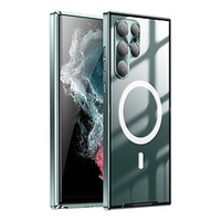 téléphone Coque Pour Samsung Galaxy Coque Arriere Adsorption Magnétique Aimantée S22 S22 Plus S22 Ultra S21 Ultra Plus S21 Coque Anti-Chocs Dépoli Prise en charge de la charge sans fil Couleur Pleine miniinthebox