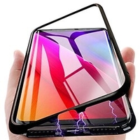 téléphone Coque Pour Samsung Galaxy Coque Arriere Galaxy Note9 Galaxy Note8 Magnétique Double Face Transparente Métal miniinthebox